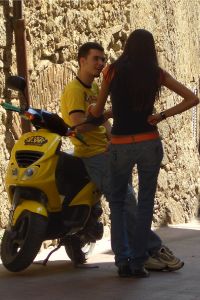 flirting with a guy